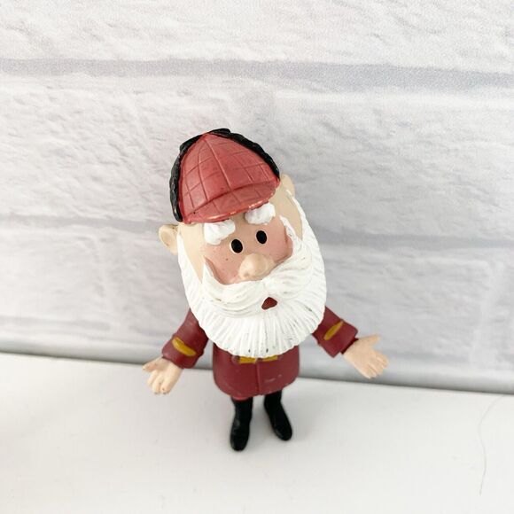 The Rudolph Company Island Of Misfit Toys 3" Figure Set of 2 Santa & Rudolph - Picture 4 of 7